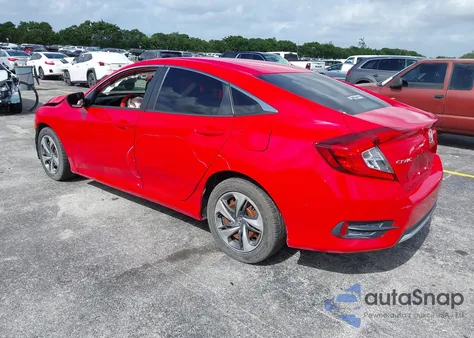 2020 Honda Civic Lx из США, поврежденный, VIN 2HGFC2F64LH548304